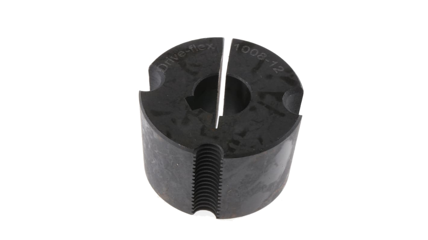 RS PRO Taper Bush 1008, 12mm Shaft Diameter