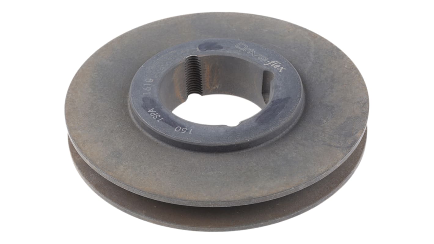 RS PRO Pulley, Cast Iron, Steel