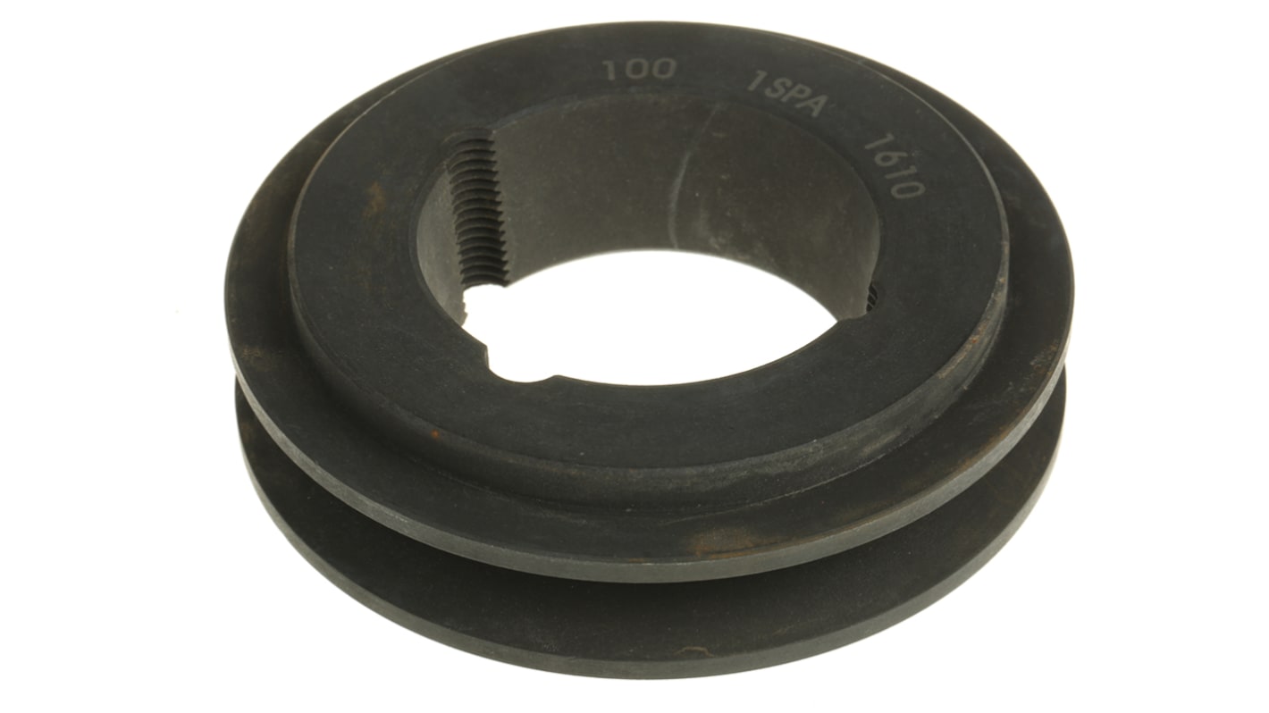 RS PRO Pulley, Cast Iron, Steel