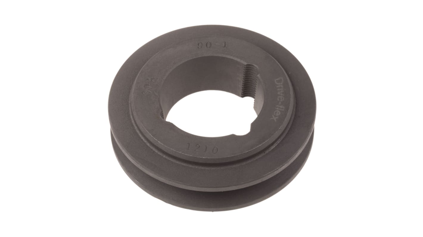 RS PRO Pulley, Cast Iron, Steel