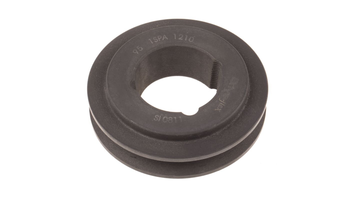 RS PRO Pulley, Cast Iron, Steel