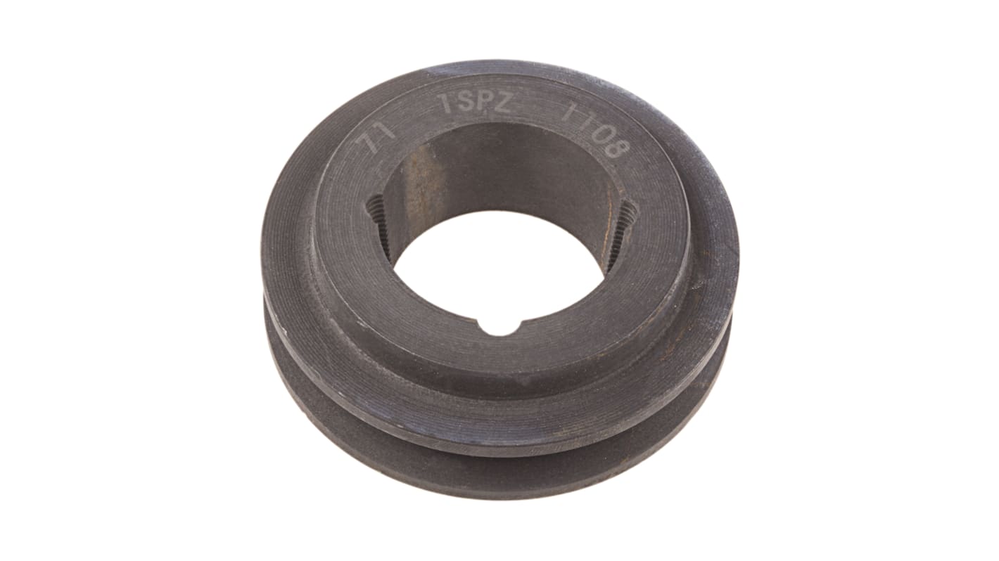 RS PRO Pulley, Cast Iron, Steel