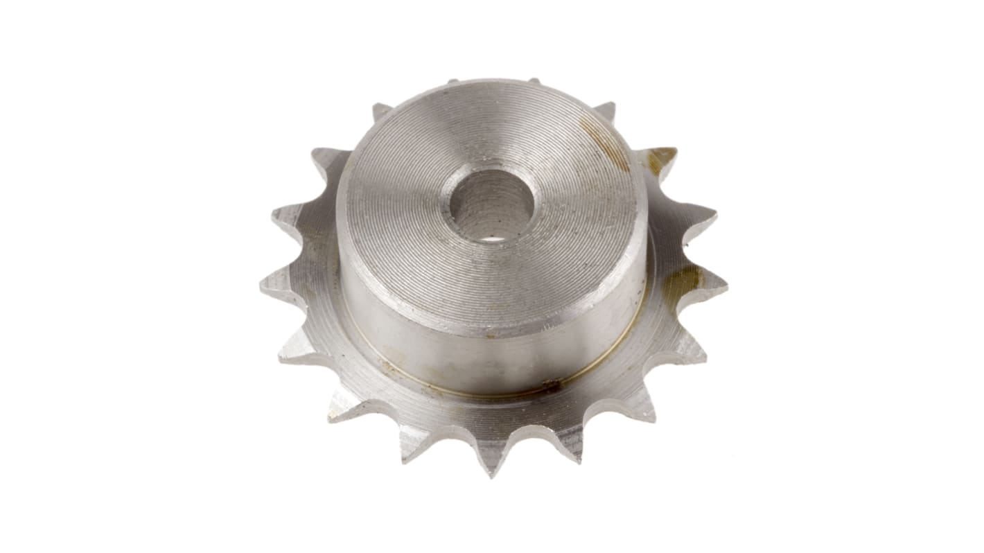 Sourcing Map 25 Dents Pignon Type B Unique Brin 1/4" Pas, 12