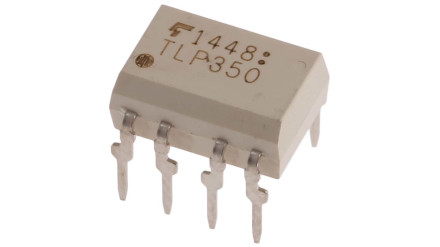 Transoptor TLP350(F) IGBT, MOSFET 1-kanałowy DC PDIP 8 Toshiba