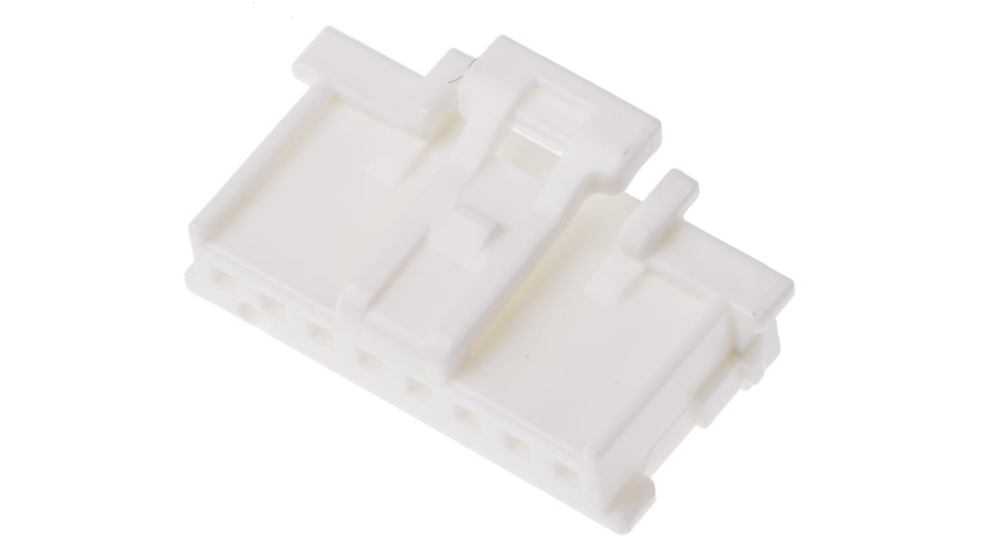 Carcasa de conector Molex 51382-0800, Serie MicroClasp, paso: 2mm, 8 contactos, , 1 fila filas, Recto, Hembra, Montaje