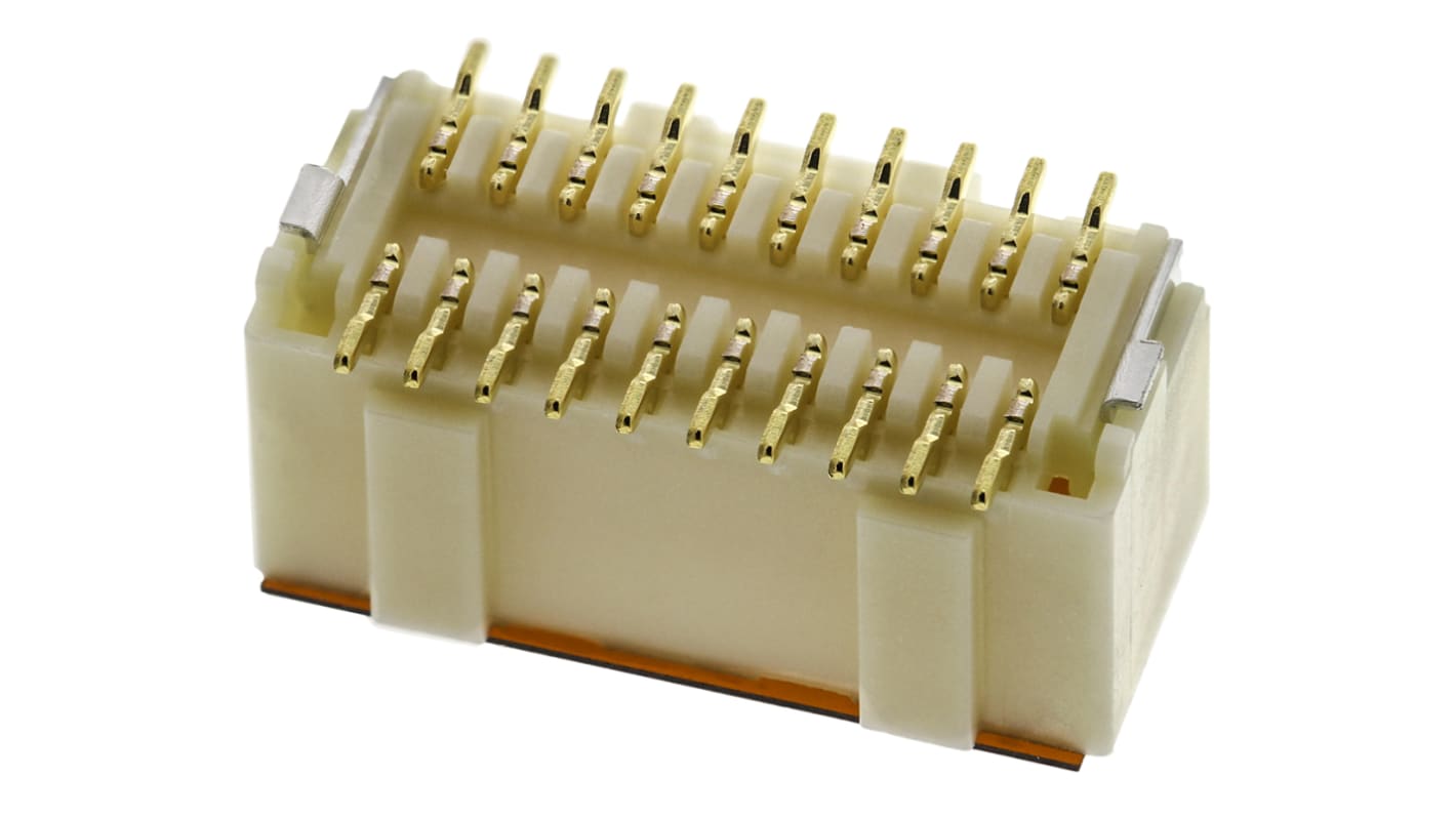 Molex Pico-Clasp Leiterplatten-Stiftleiste Gerade, 20-polig / 2-reihig, Raster 1.0mm, Kabel-Platine,