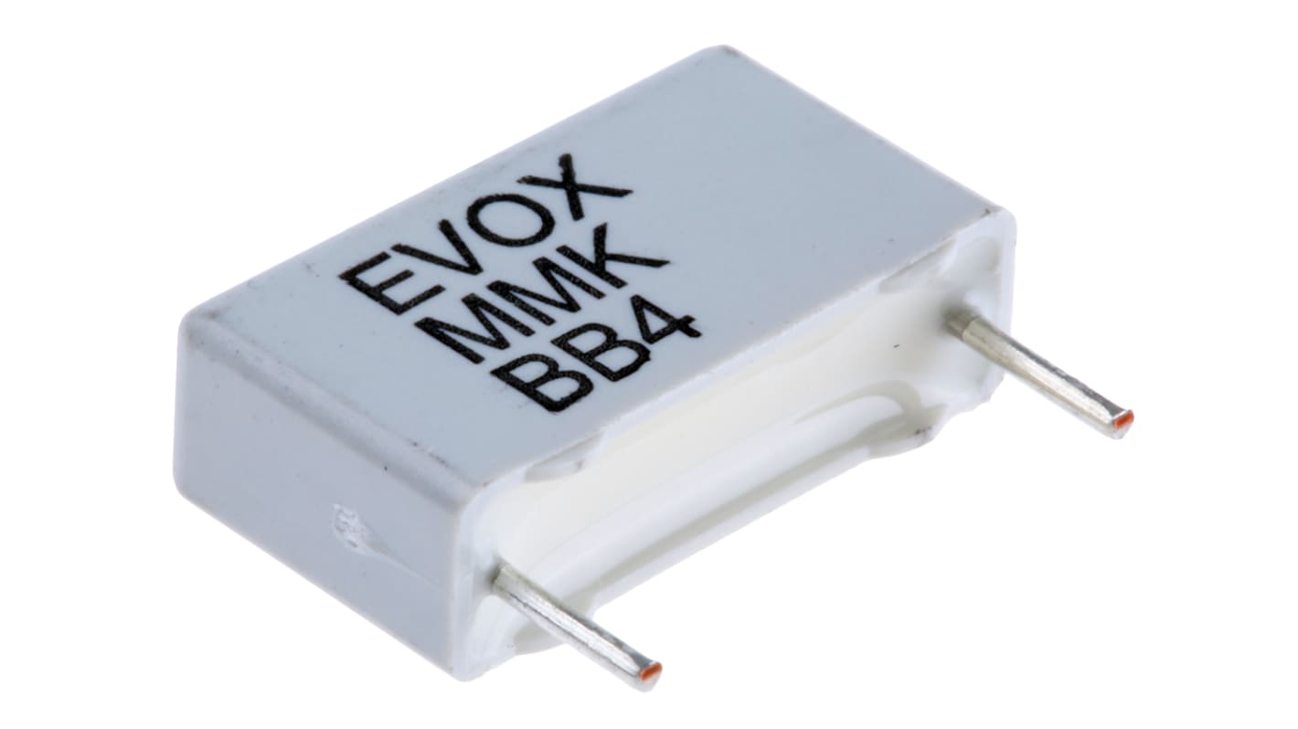 MMK15104K400B04L4BULK | KEMET MMK Polyester Film Capacitor, 200 V ac ...