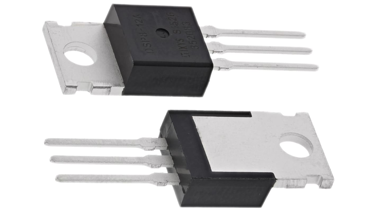 2 Transistors IXTP3N120 De Chez IXYS - Modèle TO-220AB-3, Neufs Sous Emballage D'origine