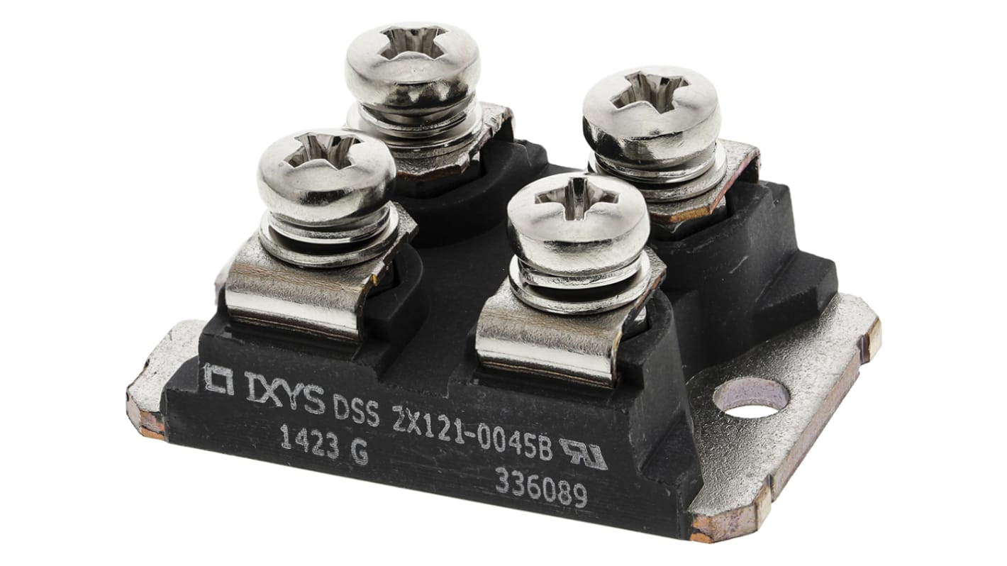 IXYS Tafelmontage Schottky Diode Isoliert, 45V / 240A, 4-Pin SOT-227B