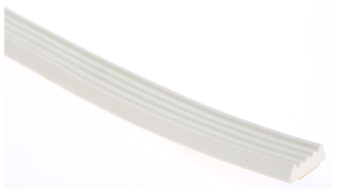 RS PRO White Foam Tape, 8mm x 16.5m, 3mm Thick