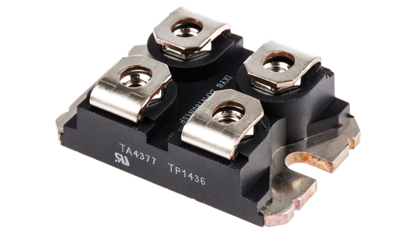 MOSFET, 1 elem/chip, 150 A, 150 V, 4-tüskés, SOT-227 HiperFET, Polar Egyszeres Si