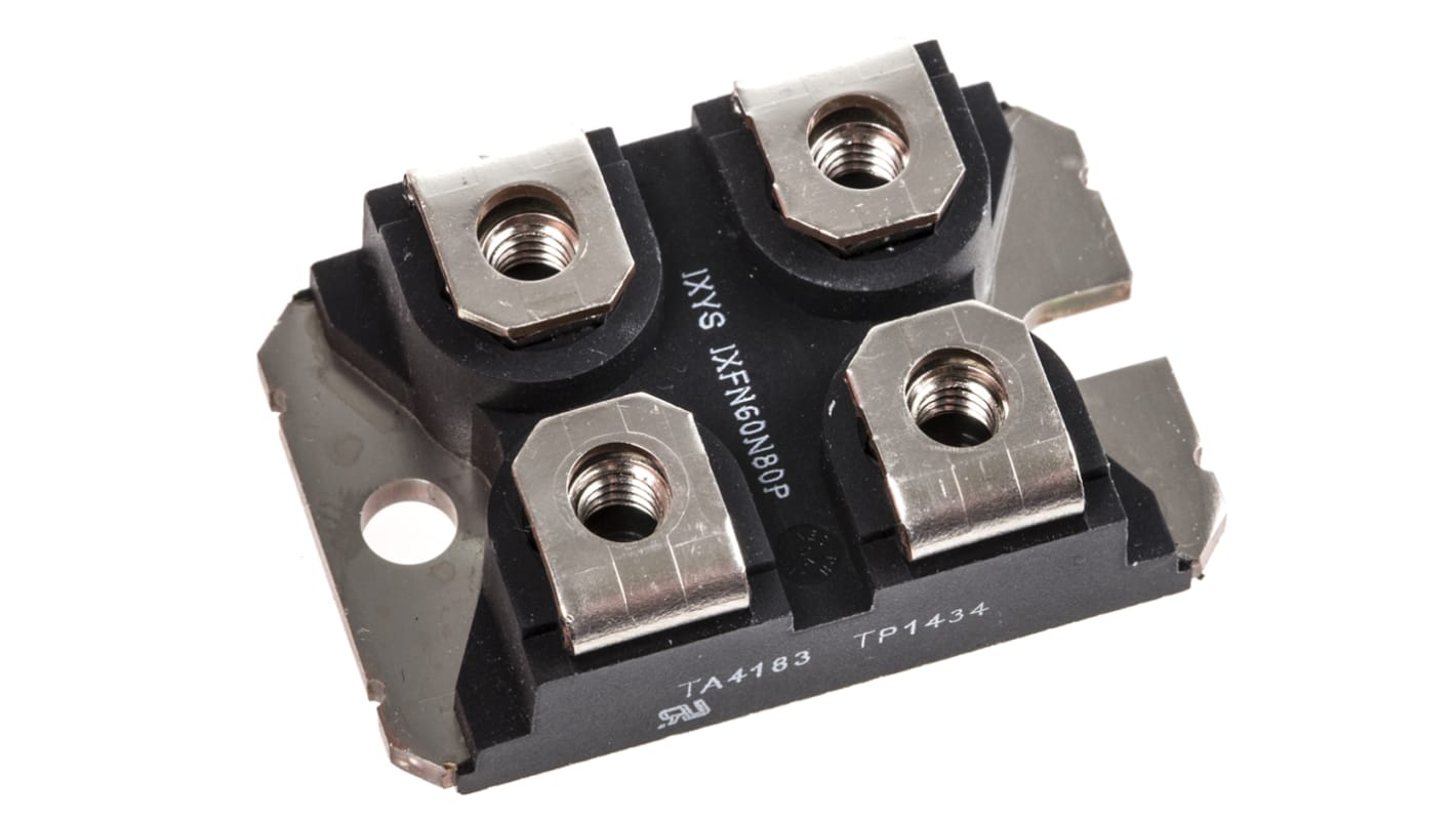 MOSFET IXYS canal N, SOT-227 53 A 800 V, 4 broches