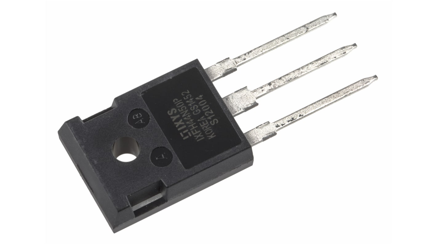 MOSFET IXYS IXFH44N50P, VDSS 500 V, ID 44 A, TO-247AD de 3 pines, , config. Simple