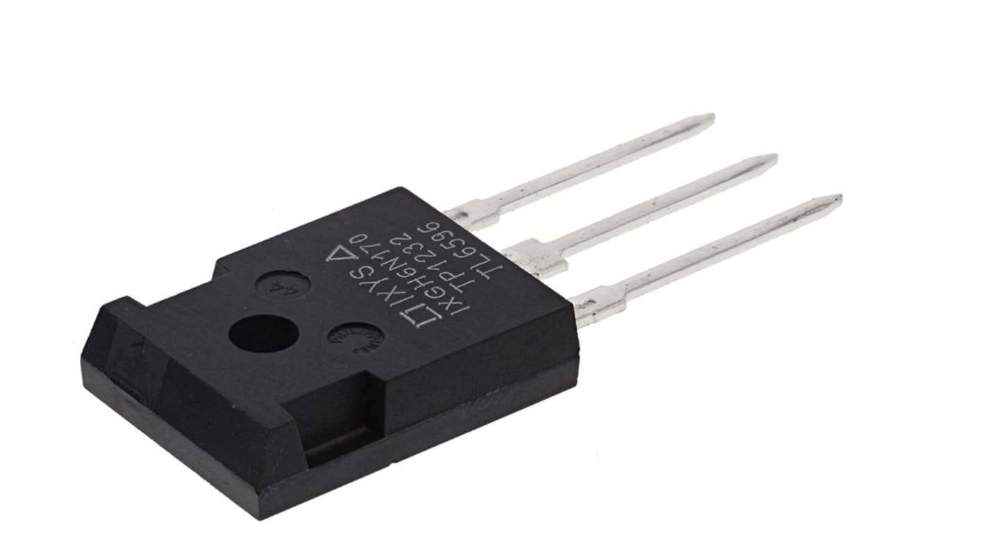 IXYS Nチャンネル IGBT 1700 V 6 A, 3-Pin TO-247AD シングル