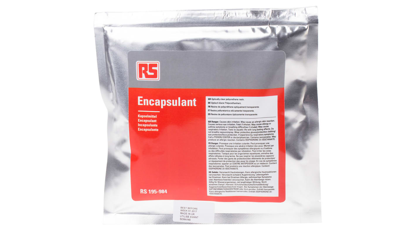 RS PRO Optically Clear PUR Potting Compound 250 g