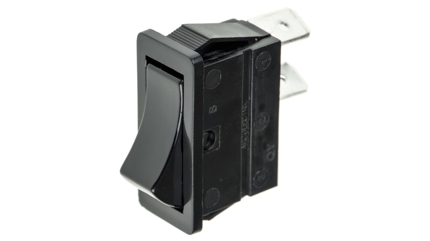 Arcolectric (Bulgin) Ltd SPST, On-Off Rocker Switch Panel Mount