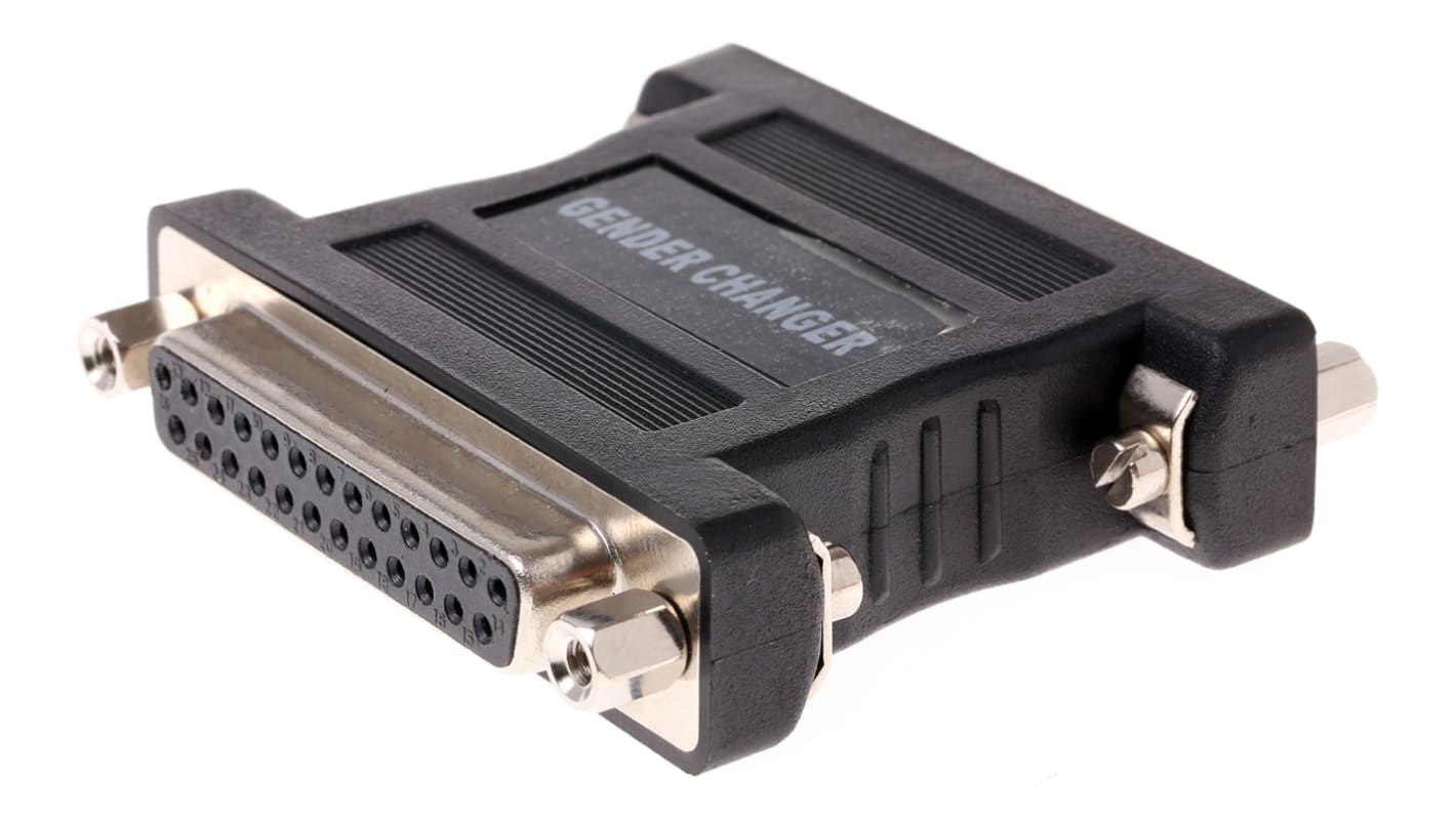 Adaptador D-Sub RS PRO de D-Sub de 25 vías Hembra a D-Sub de 25 vías Hembra