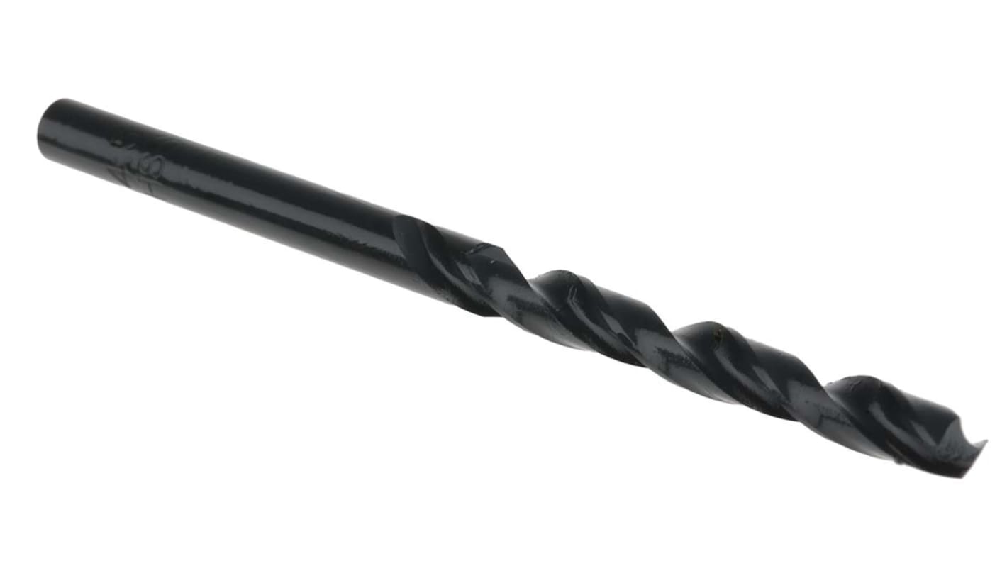 RS PRO HSS Twist Drill Bit, 4.5mm Diameter, 80 mm Overall