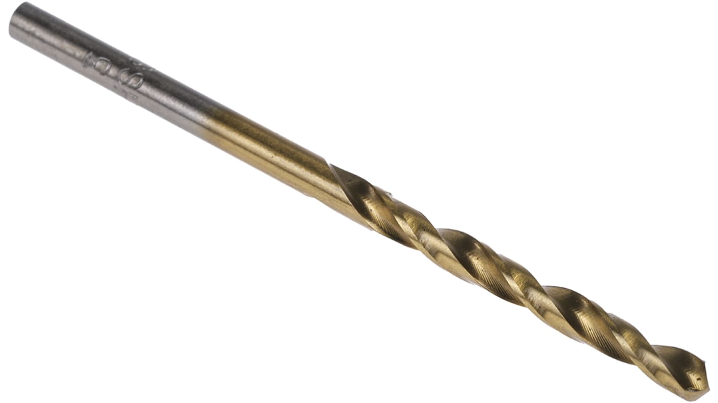 RS PRO HSS Twist Drill Bit, 3mm Diameter, 61 mm Overall