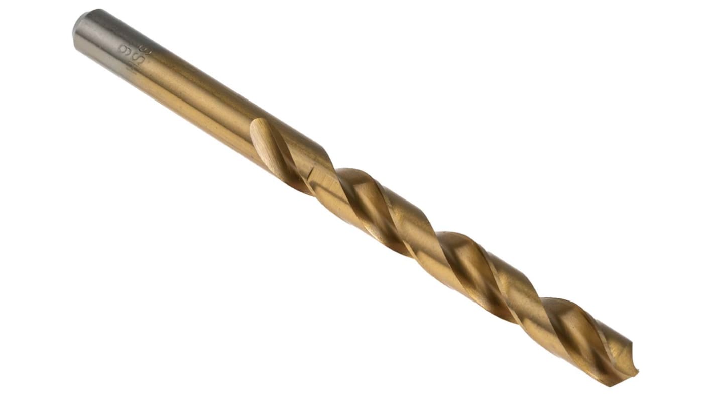 RS PRO HSS Twist Drill Bit, 9mm Diameter, 125 mm Overall