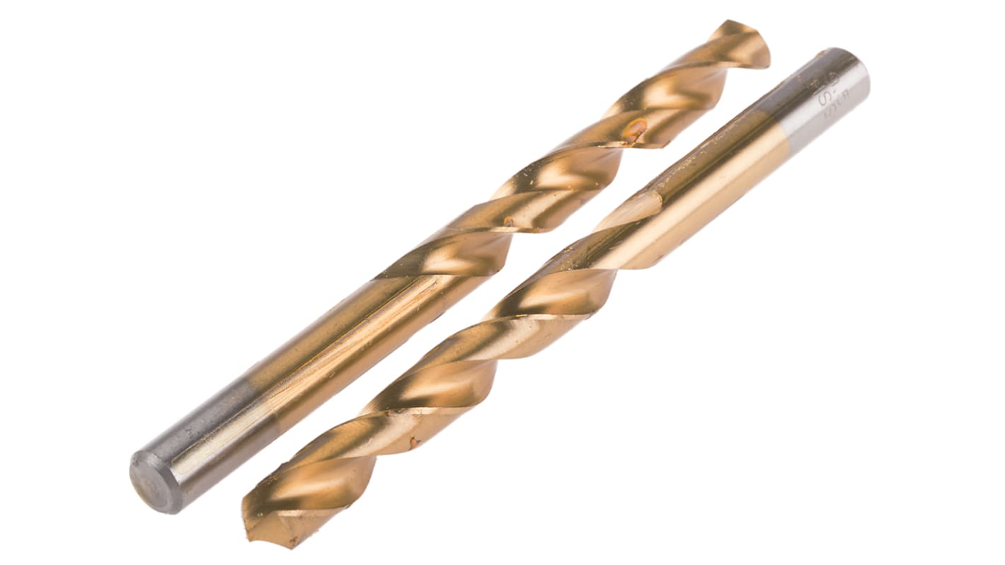 RS PRO HSS Twist Drill Bit, 9.5mm Diameter, 125 mm Overall