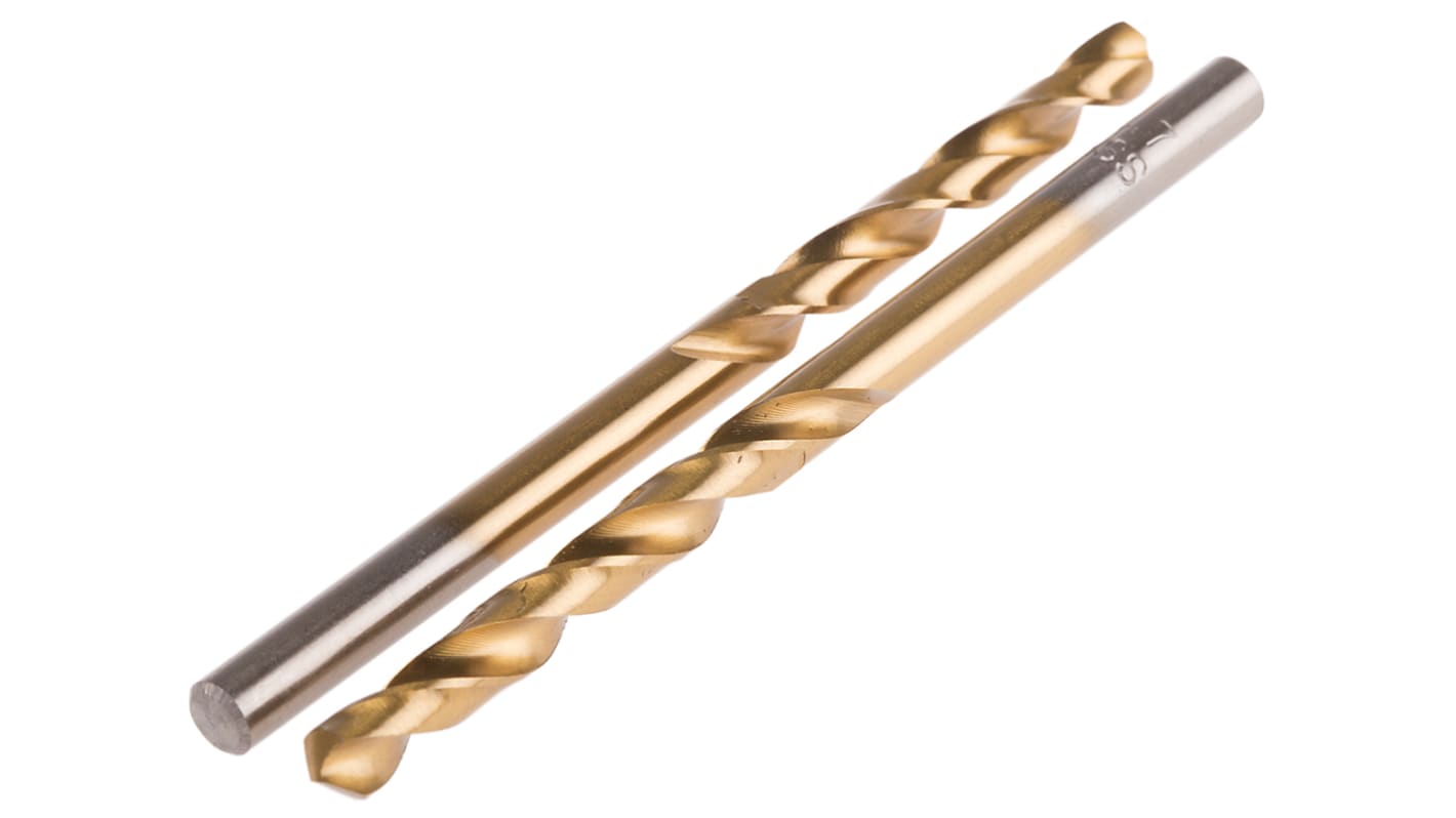 RS PRO HSS Twist Drill Bit, 4.7mm Diameter, 80 mm Overall