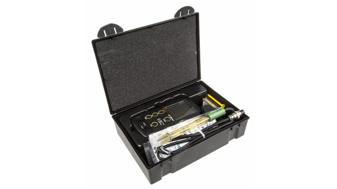 Hanna Instruments HI 8314 pH Meter, ±0.01pH Accuracy, 0.01pH Resolution, +14pH Max, +100 °C Max