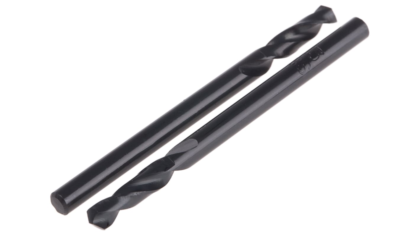 RS PRO HSS Twist Drill Bit, 3.3mm Diameter, 49 mm Overall