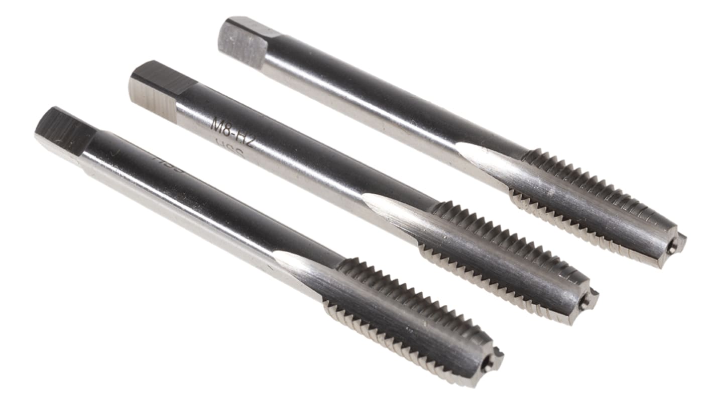 RS PRO Tap Set, M8 Thread RS