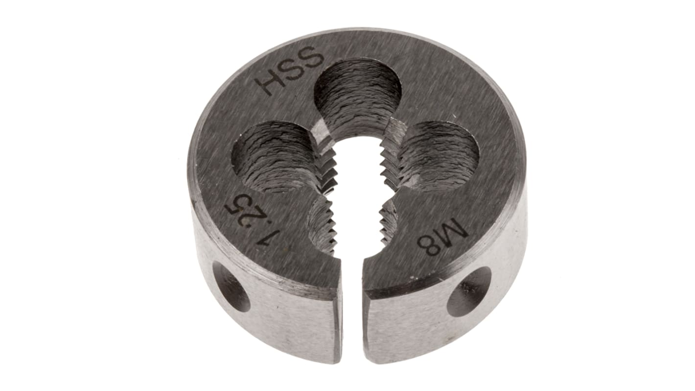 RS PRO Thread Die, M8 x 1.25mm Pitch, 1in od RS