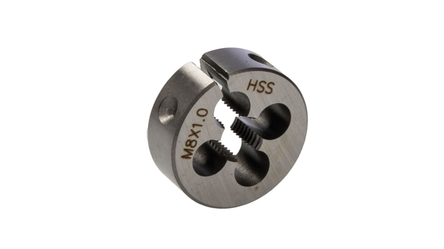 RS PRO Thread Die, M8 x 1mm Pitch, 1in od RS
