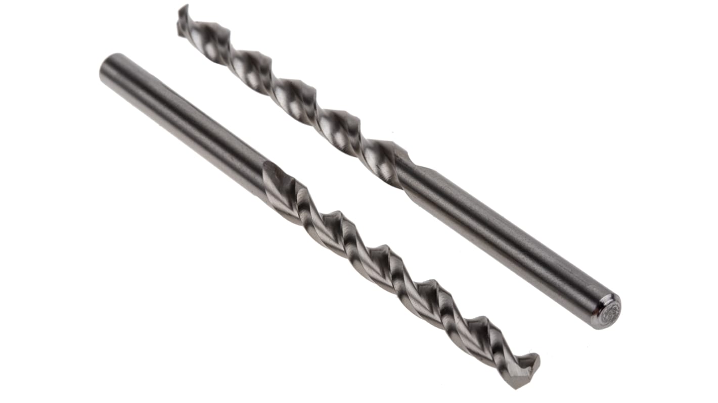 RS PRO HSS Twist Drill Bit, 4.5mm Diameter, 80 mm Overall