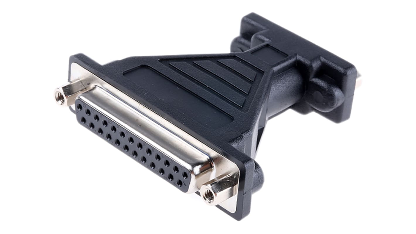 Adaptador D-Sub RS PRO de D-Sub de 9 vías Hembra a D-Sub de 25 vías Hembra