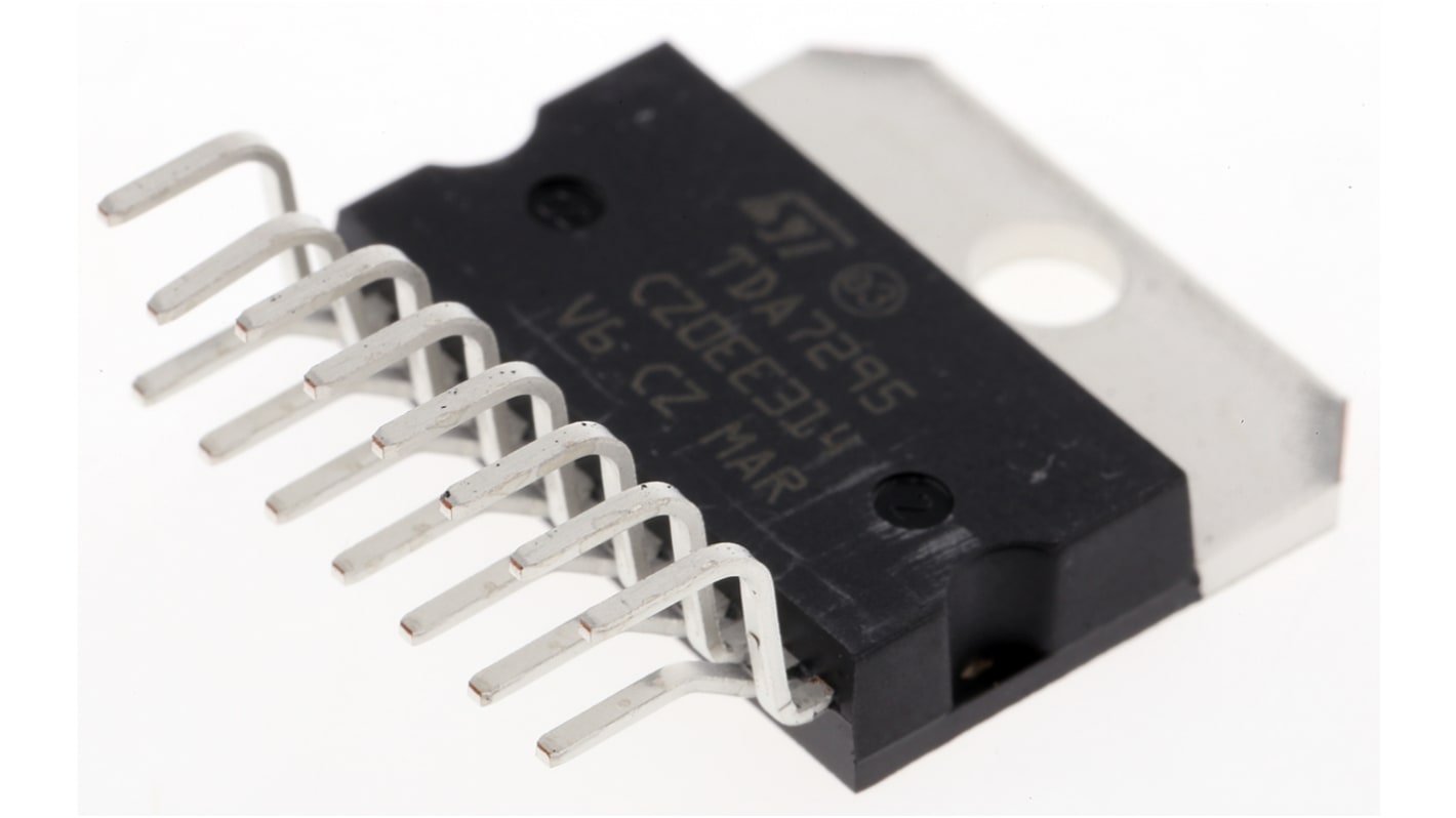 STMicroelectronics オーディオアンプ IC オーディオ 80W スルーホール TDA7295