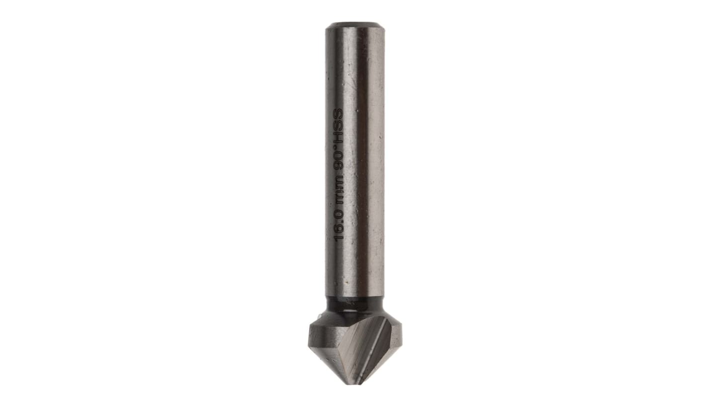 RS PRO HSS Drill Bit, 16mm Head, 3 Flute(s), 90°, 1 Piece(s)