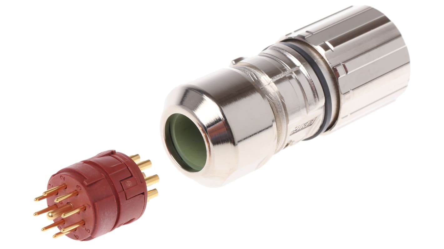 Lapp Circular Connector, 9 Contacts, Cable Mount, M23 Connector, Plug, Male, IP68, EPIC CIRCON Series