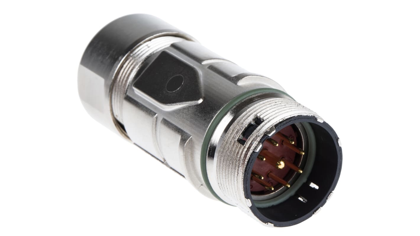 Lapp Circular Connector, 9 Contacts, Cable Mount, M23 Connector, Plug, Male, IP68, EPIC CIRCON Series