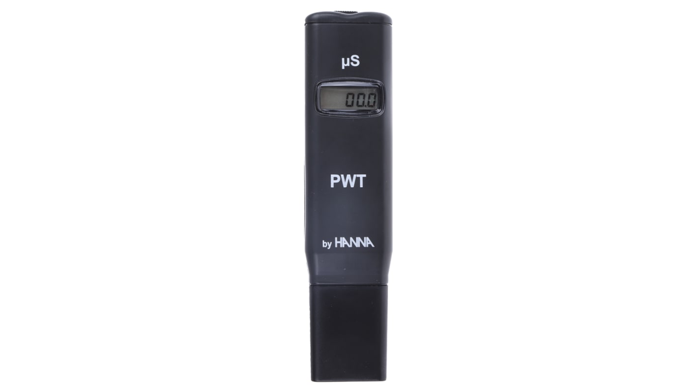 Medidor de conductividad Hanna Instruments HI 98308, 0μS/cm → 99μS/cm, resolución 0,1 μS/cm