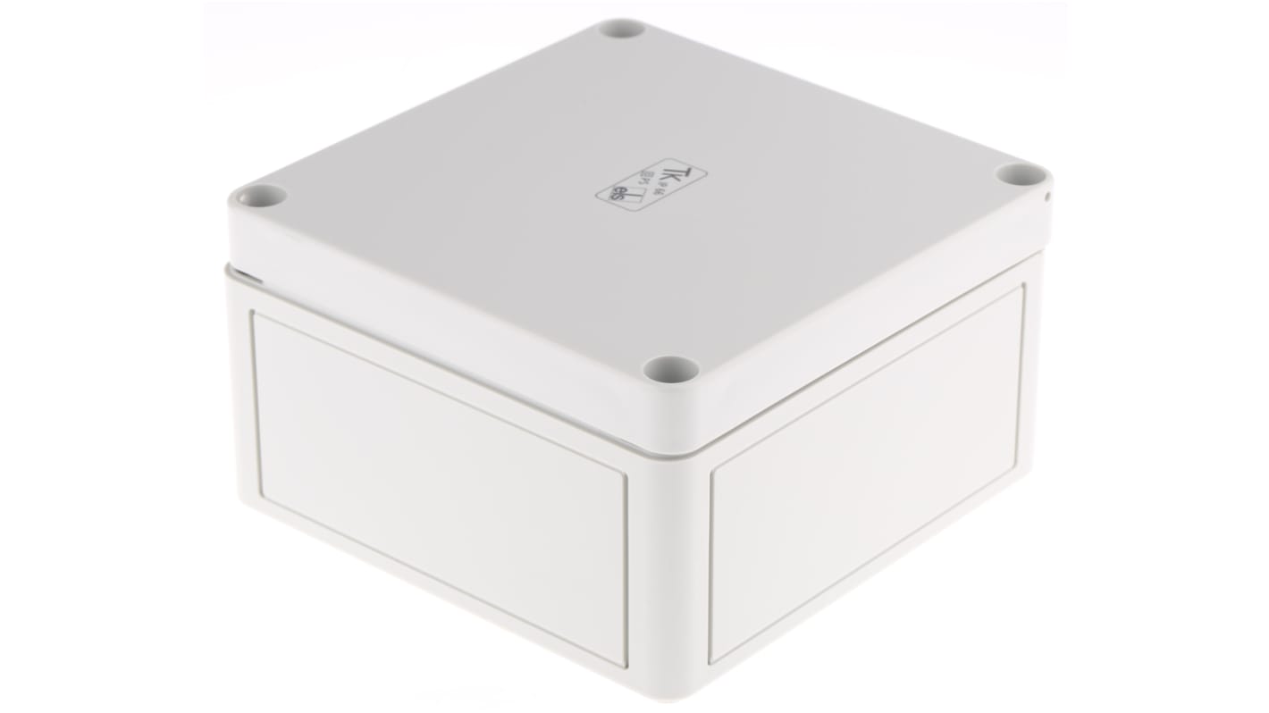 Caja Spelsberg de Poliestireno Gris, 130 x 130 x 75mm, IP66