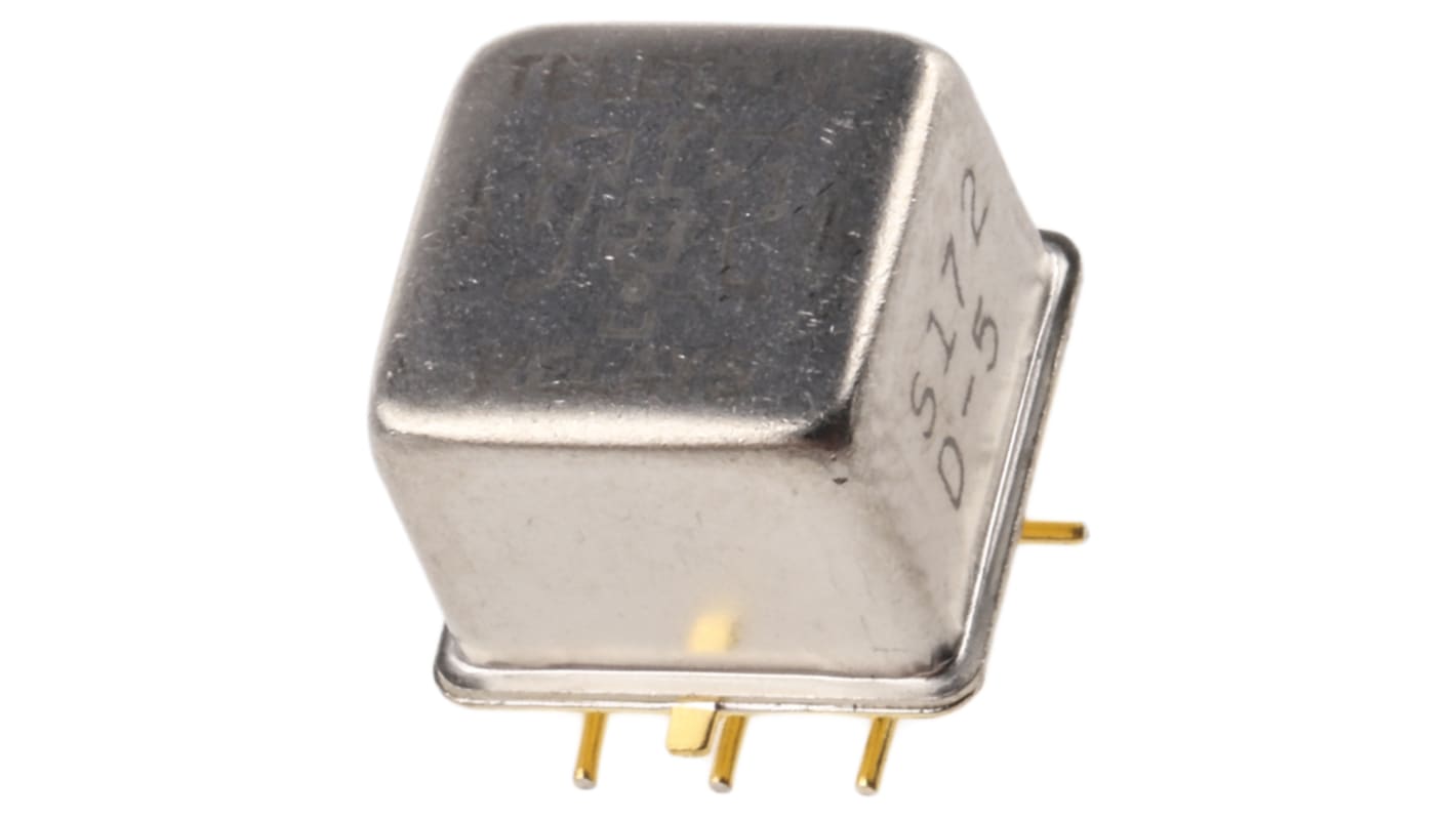 Relé de RF Teledyne, DPDT, bobina 5V dc, montaje en superficie