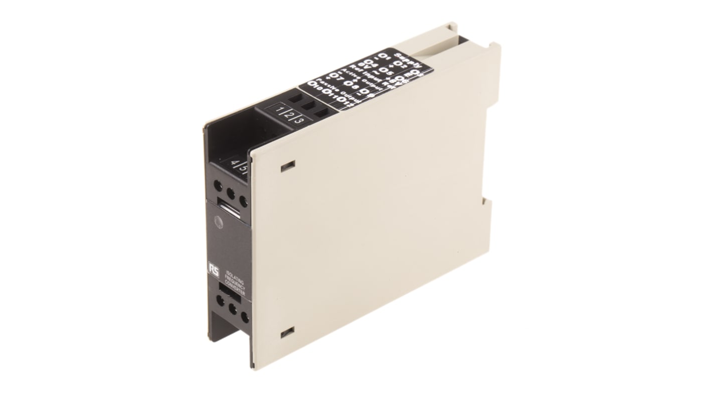 RS PRO Signalwandler, Frequenzwandler 8 → 30V dc, Frequenz 0 → 100Hz EIN / Strom 4 → 20mA AUS