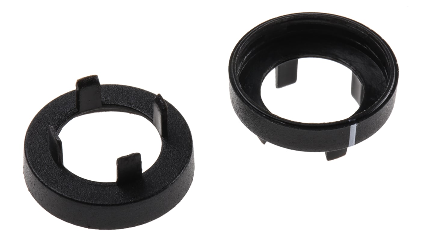 Sifam 15mm Black Nut Cover, N151-BLK