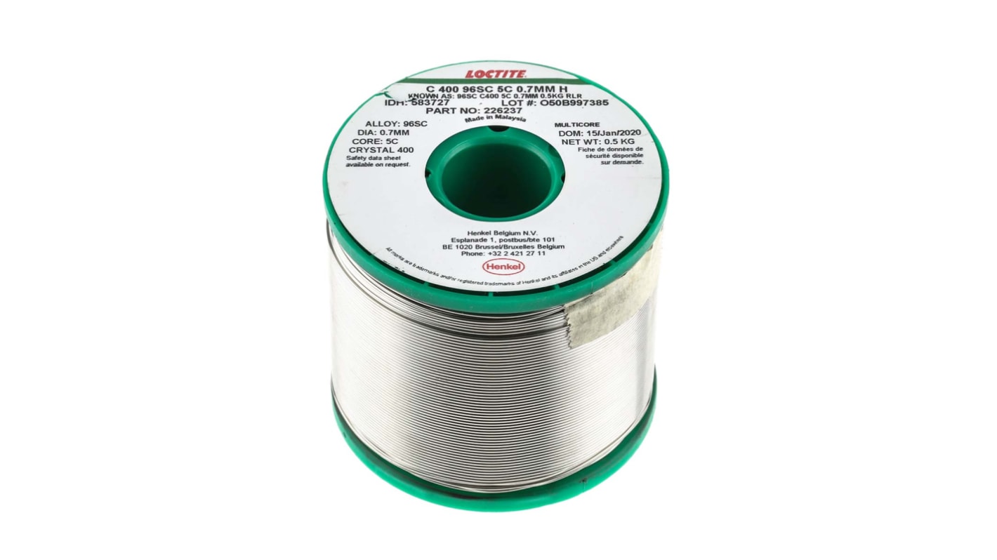 Multicore Wire, 0.7mm Lead Free Solder, 217°C Melting Point