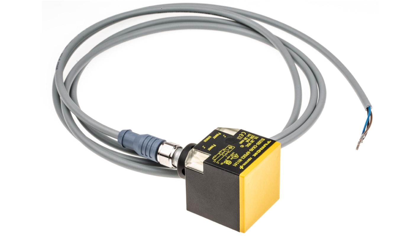 Turck Näherungssensor Induktiv, Kubisch 30 mm PNP 10 → 30 Vdc / 200 mA, IP68