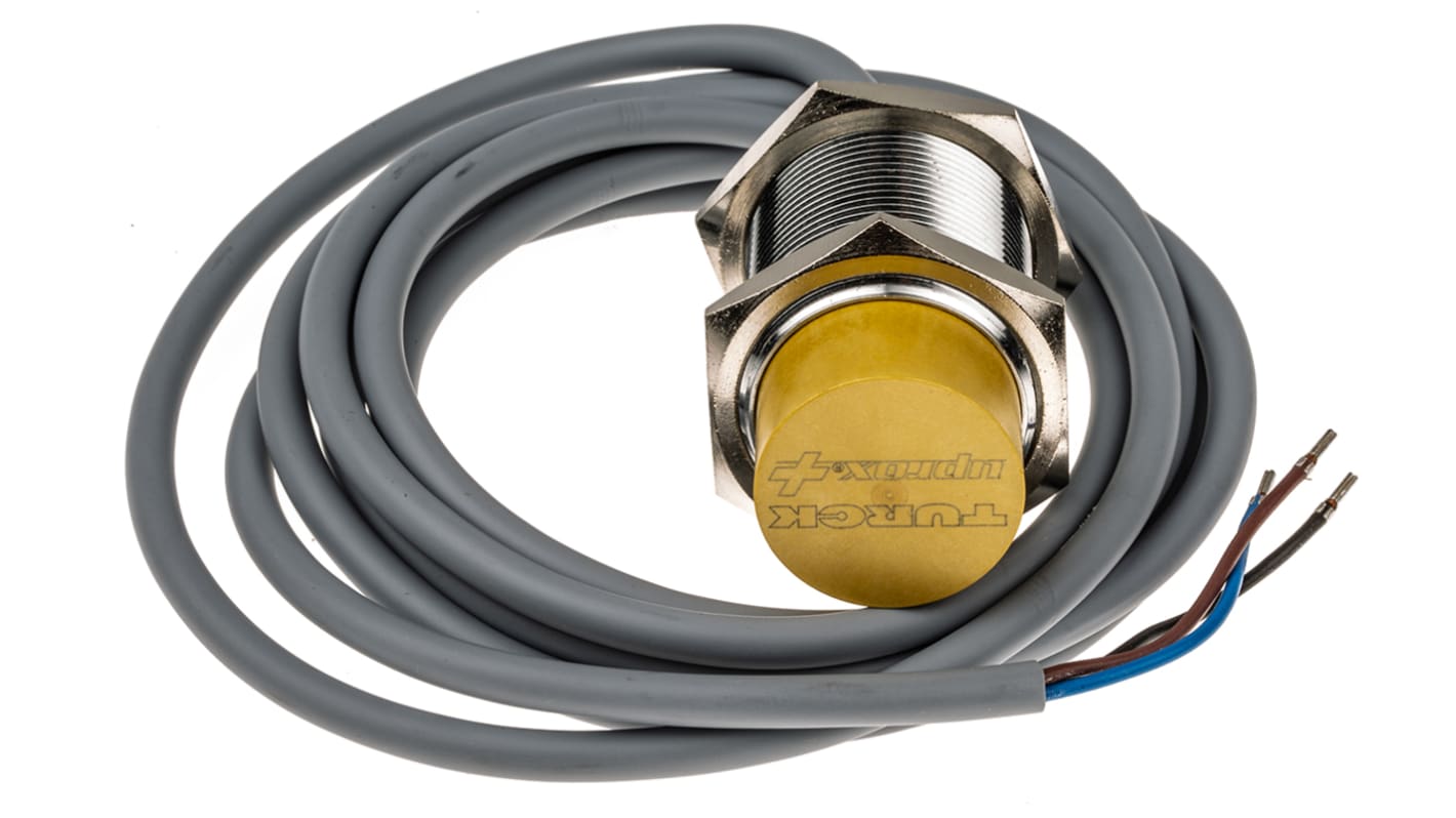 Turck M30 Näherungssensor Induktiv, zylindrisch 30 mm PNP 10 → 30 Vdc / 200 mA, IP68