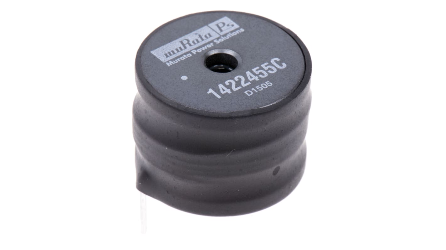 Murata 1400 Drosselspule Induktivität, 220 μH, ±10%, 5.5A, Radial / R-DC 62mΩ, max. 2.2MHz, Ø 29.8mm x 21.8mm