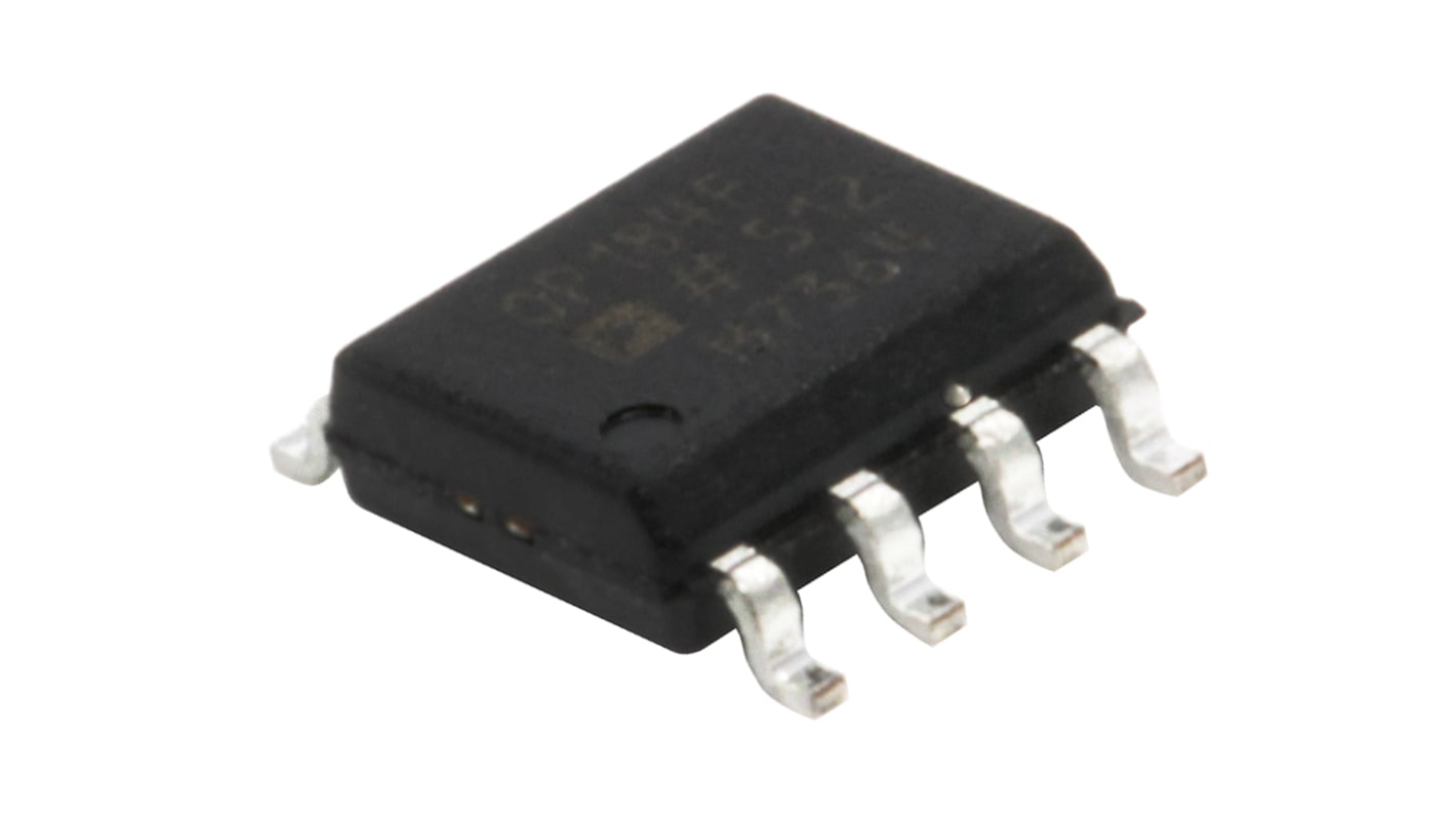 OP184FSZ Analog Devices, Op Amp, RRIO, 3.25MHz, 5 → 28 V, 8-Pin SOIC