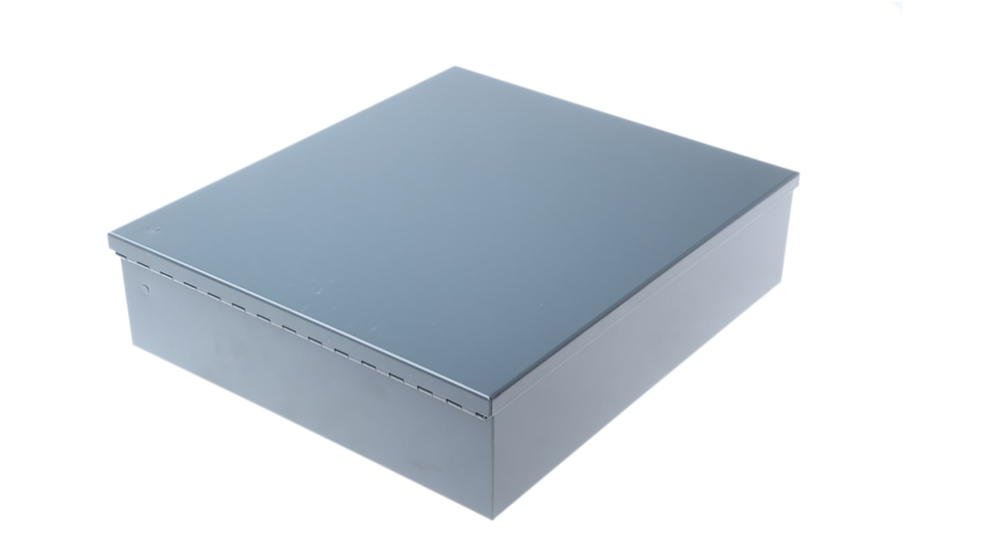 Caja RS PRO de Acero Gris, 330 x 290 x 85mm