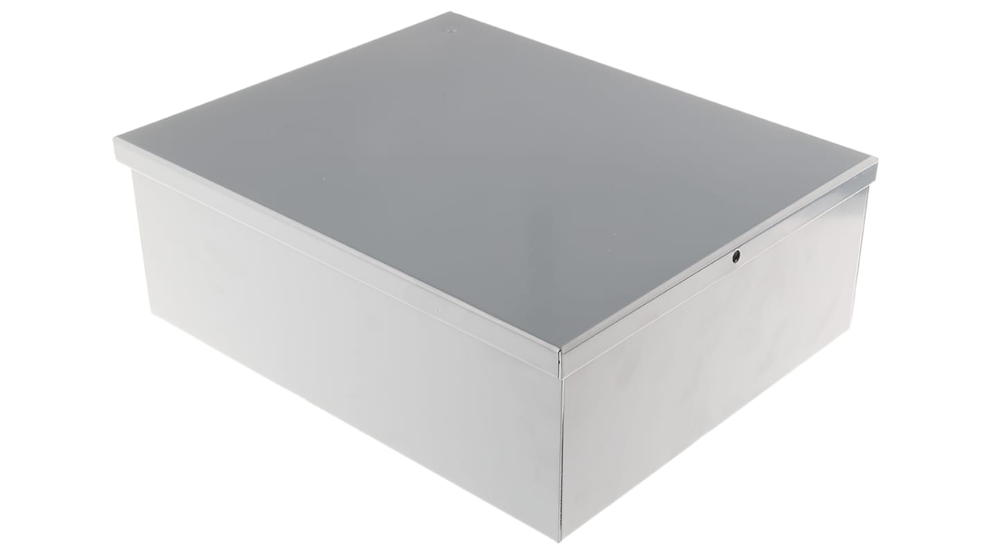 Caja RS PRO de Acero Gris, 249 x 205 x 89.2mm