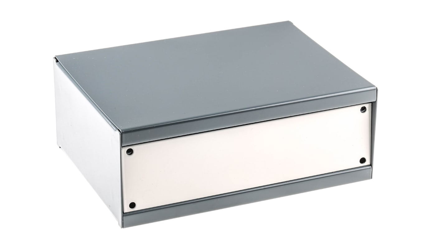 Caja para instrumentación RS PRO de Acero Laminado en Frío Gris, , , 204 x 152 x 76mm